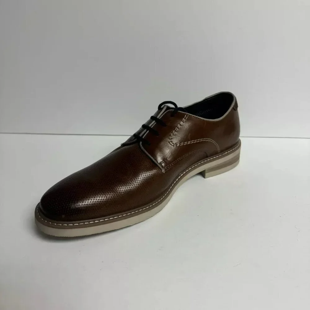 Steve Madden Mens Costa Oxford Cognac Size 10 M